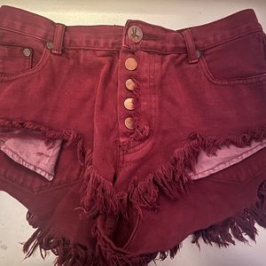 One Teaspoon denim shorts